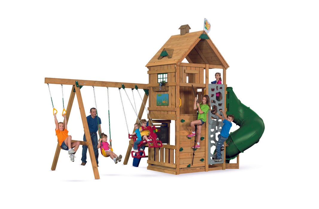 Playstar Ridgeline Gold Outdoor swing set