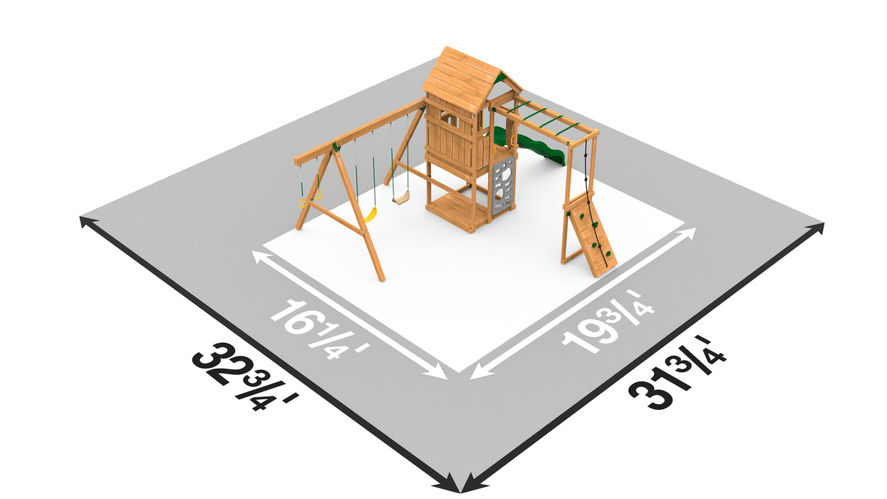 Playstar Ridgeline Silver Outdoor swing set