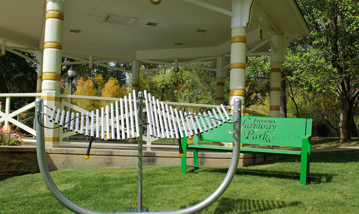 Manta Ray Outdoor Musical Park Instrument - Freenotes Harmony Park