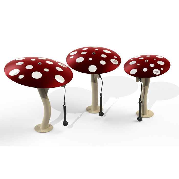 Mushrooms Ensemble Musical Park Instruments - Freenotes Harmony Park