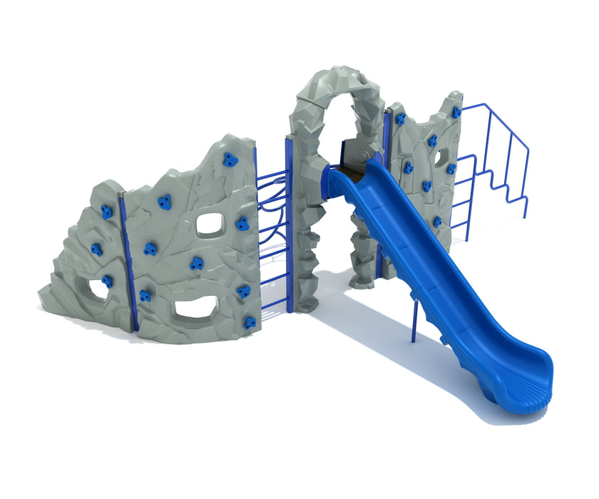 Craggy Summit Playground Climber with Slide