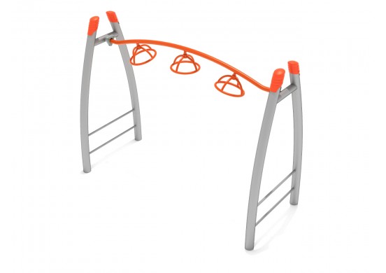 Freestanding 3-Wheel Overhead Climber