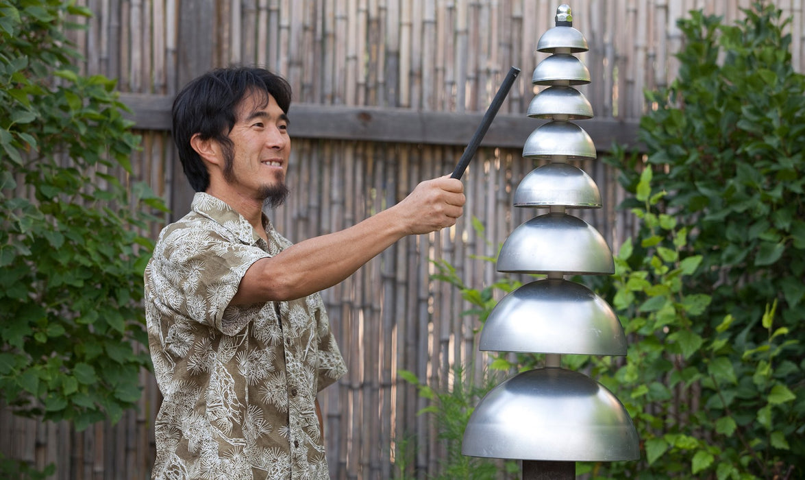 Pagoda Bells Outdoor Musical Park Instrument - Freenotes Harmony Park