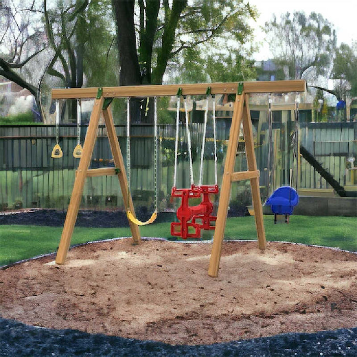 Playstar Horizon Silver Outdoor swing set