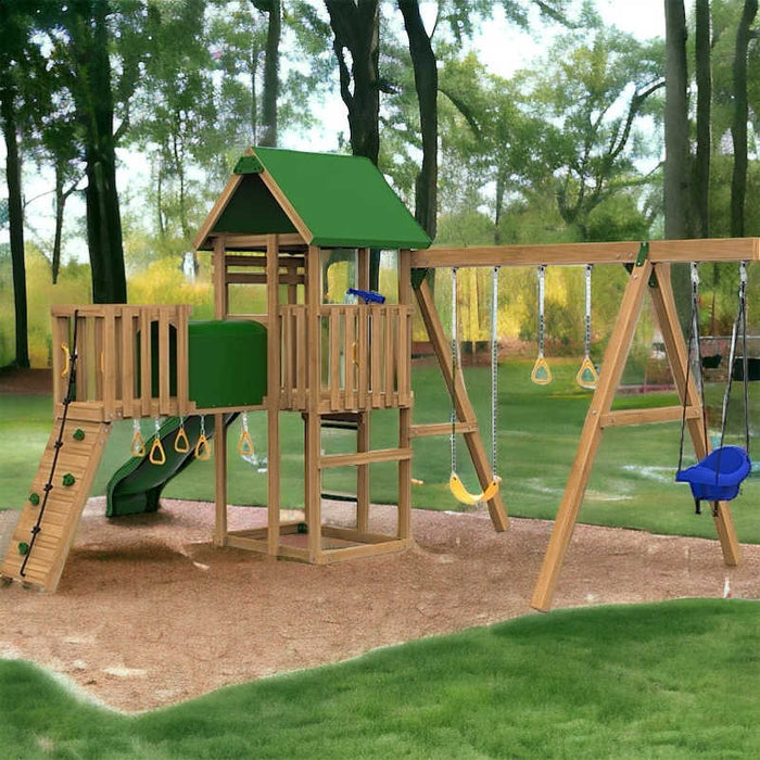 Playstar Plateau Silver Outdoor swing set