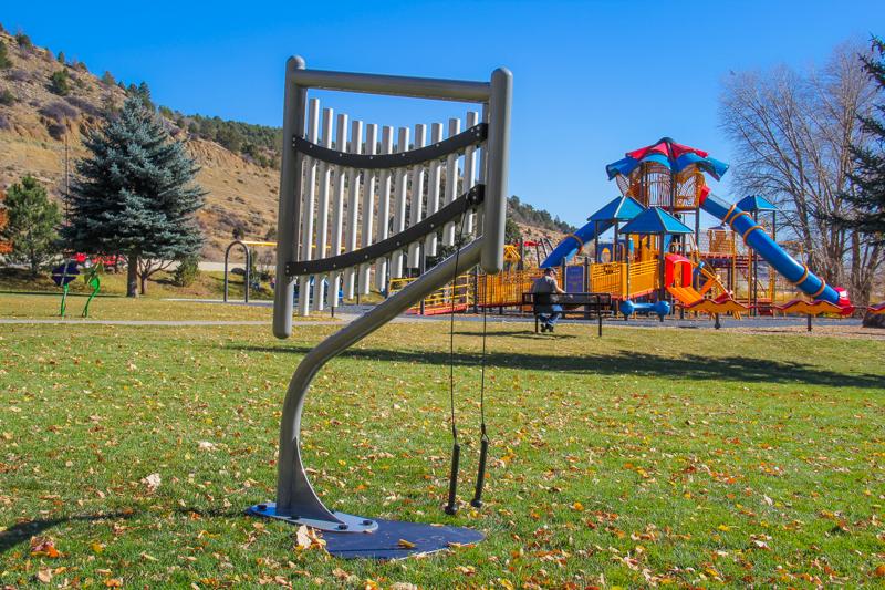 Harp Outdoor Musical Park Instrument - Freenotes Harmony Park