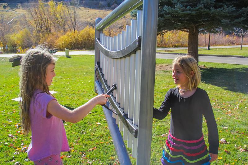 Harp Outdoor Musical Park Instrument - Freenotes Harmony Park