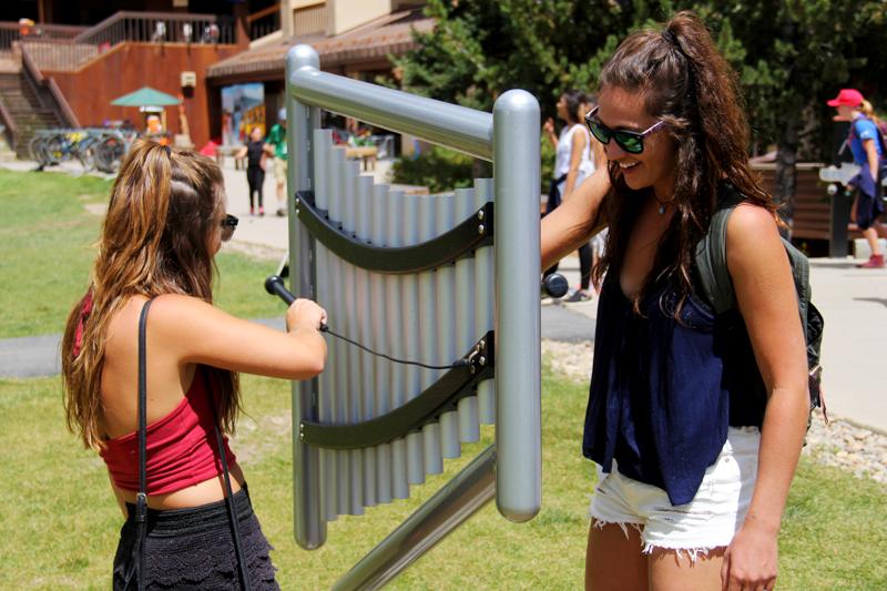 Harp Outdoor Musical Park Instrument - Freenotes Harmony Park