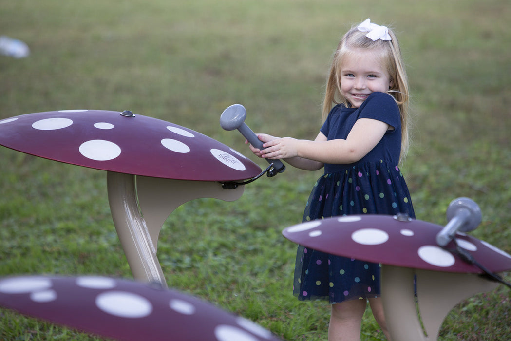 Mushrooms Ensemble Musical Park Instruments - Freenotes Harmony Park